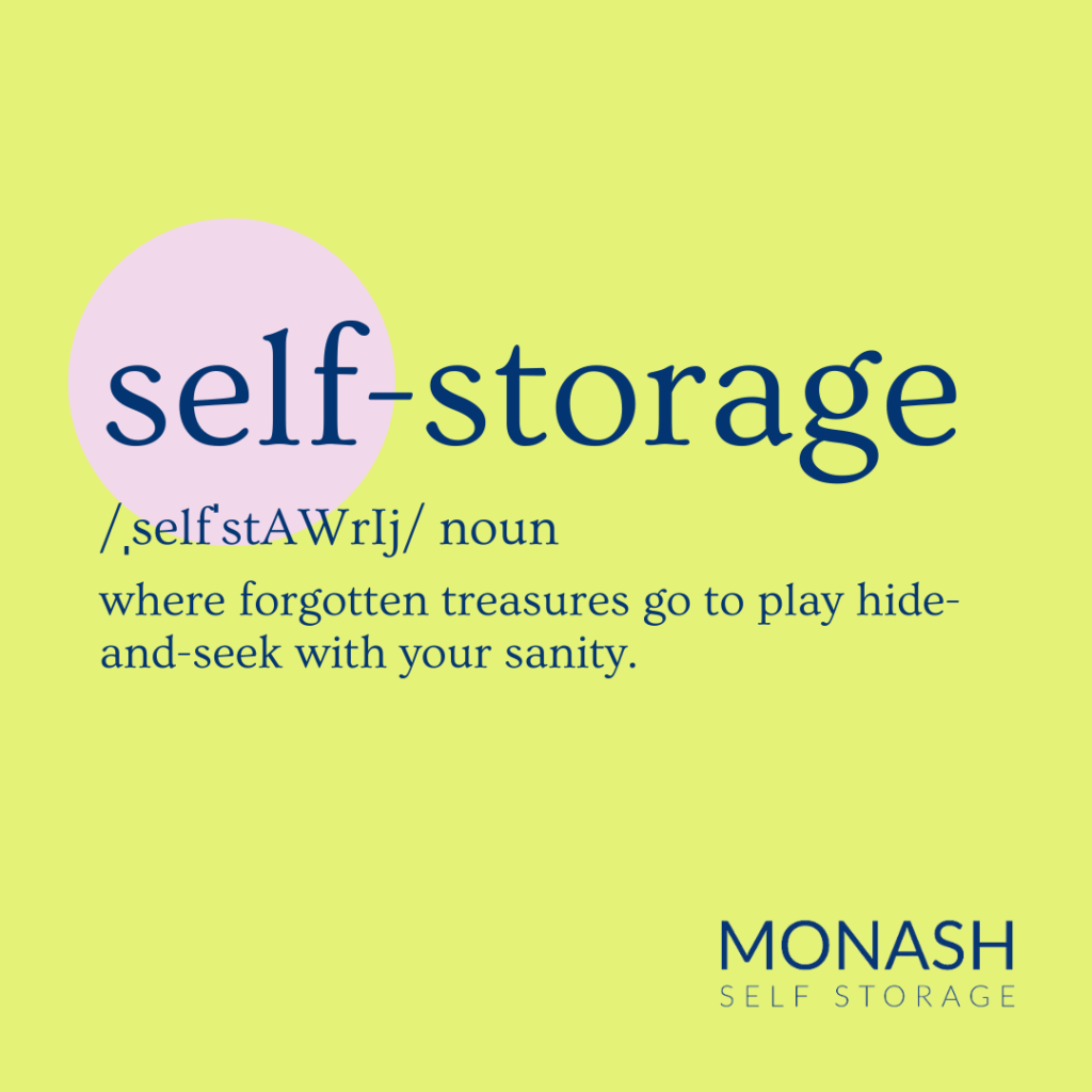 Storage Sanity